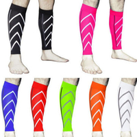 Men Women Calf Leg Run Compression Sleeve Socks Shin Splint Support Brace Sports Socks