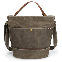 Men Women Canvas Handbag Bucket Bag Shoulder Crossbody Bags