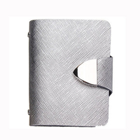 Men Women Cowhide Pocket Business Credit ID Card Holder Case Wallets 26 Cards Slots