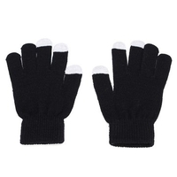 Men Women Magic Touch Screen Glove Stretchy Soft Warm Winter Wool Gloves Mittens