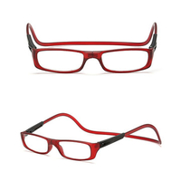 Men Women Magnet Reading Glasses Colorful Adjustable Hanging Neck Magnetic Front Presbyopic Glasses