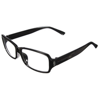 Men Women Retro Clear Shell Lens Plain Wayfarer Nerd Geek Glasses Eyewear