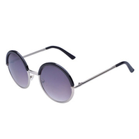 Men Women Retro Round Lens UV Protection Sunglasses Full Frame Eyewear