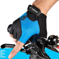 Men Women Summer Shorts Fingerless Riding Gloves Non-Slip Mountain Bike Sports Gloves