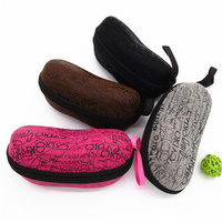 Men Women Sunglasses Protection Protable Zipper Hard Case Glasses Eyewear Box