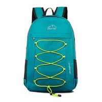 Men Women Unisex String Nylon Shoulder Backpack Outdoor Travel Bag