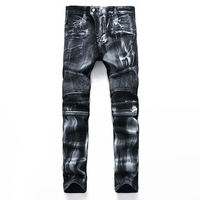 Mens Biker Jeans