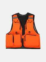 Mens Breathable Mesh Multi-pocket Waistcoat Quick Dry Outdoor Fishing Sleeveless Vests