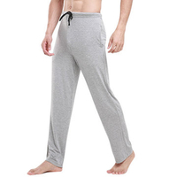 Mens Causal Sport Pants Loose Cotton Sleepwear