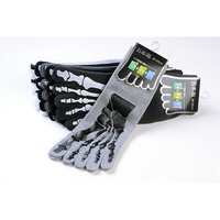 Mens Cotton Casual Five Toes Socks Skeleton Chinese Dragon Cartoon demon Skull Paw Finger Socks