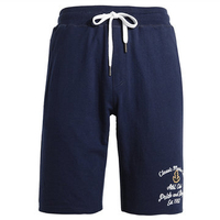 Mens Drawstring Breathable Fitness Jogging Knee Length Casual Sport Shorts