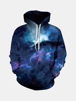 Mens Fashion 3D Colorful Hoodies