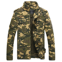Mens Military Camo Jackets