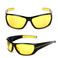 Mens New Night Vision Sunglasses Night Driving Polarized Eyeglasses Outdoor Sport Fishing Glasses