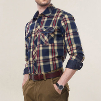 Mens Outdoor Checked Designer Shirts