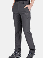Mens Outdoor Soft Shell Water-repellent Quick-Dry Breathable Climbing Sport Pants