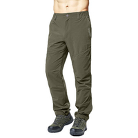 Mens Outdoor Super Elastic Quick-drying Casual Pants