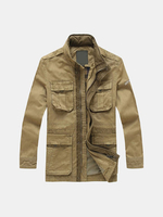 Mens Plus Size Pockets Jackets