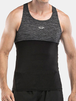 Mens Quick-drying Breathable Hit Color Singlet Jogging Fitness Traning Sport Tank Tops