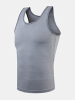 Mens Sexy Fitness Training Slim Fit Vest Breathable Perspiration Sleeveless Sport Tank Tops