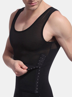 Mens Sexy Waist Cinchers Shapers Body Sculpting Tummy Tuck Slimming Tank Tops