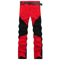 Mens Spring Outdoor Sport Pants Elastic Quick-drying Vivid Color Hiking Biking Trouser