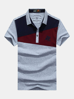 Mens Summer Hit Color Casual Polo Shirt
