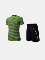 Mens Summer Quick-drying Breathable Table Tennis Badminton Sports Suit