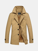 Mens Thicken Warm Trench Coats