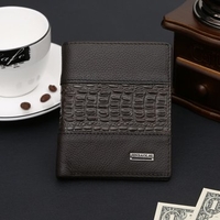 Mens Wallet Genuine Leather Cowhide Leather Wallet Purse