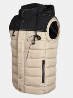 Mens Winter Hooded Vest