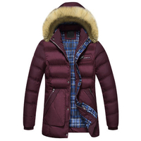 Mens Winter Thicken Mid Long Coats