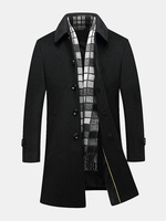 Mesn Woolen Trench Coats