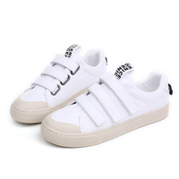 M.GENERAL Velcro Solid Color Soft Comfortable Casual Shoes For Women