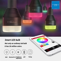 MIPOW E27 5W 100-240V Wireless App Control RGB Warm White Smart Bluetooth 4.0 LED Bulb