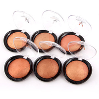Miss Rose Bronzer Cover Blush Palette Face Makeup Baked Cheek Blusher Contour Shading