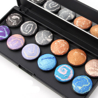 MISS ROSE Eyeshadow Makeup Palette Powder Smooth Velvet Eye Shadow Kit With Mirror