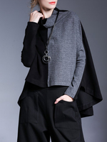 Miting Asymmetrical Women Hoodies