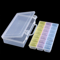 Multifunction 21 Compartment Storage Box for Household Tool Parts