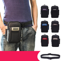 Multifunctional 6.5in Mini Outdoor Cellphone Waist Bag Outdoor Sport Crossbody Bag