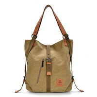 Multifunctional Microfiber Leather Large Capacity Handbag