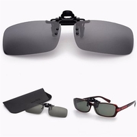 Night Vision Glasses Polarized Driving Fish Clip on Sunglasses For Metal Frame