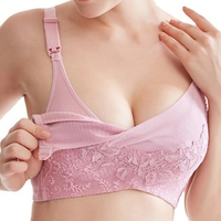Nursing Radiation Protection Pure Cotton Wireless Bras