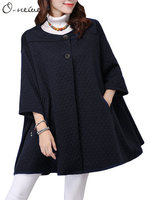 O-NEWE Elegant Warm Cloak Outwear For Women