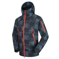 Outdoor Casual Breathable Waterproof Wind-Resistant Sport Riding Soft Shell Jacket For Men
