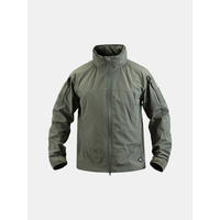 Outdoor Multi Functions Tactics Waterproof Big Chest Pockets Hooded Jacket for Men