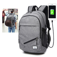 Outdoor Travel Canvas Backpack 17
