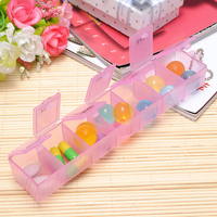 Pill Box Organizer Medicine Compartments Vitamin Storage Boxes Travel kit