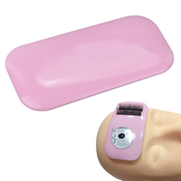Pink Transparent Silicone Eyelashes Pad Reuseable Pallet Mat Stand Extension Grafting Makeup Tool