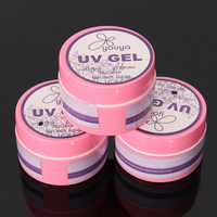 Pink White Clear Nail Art Acrylic UV Gel Glue Manicures Builder 3 Colors